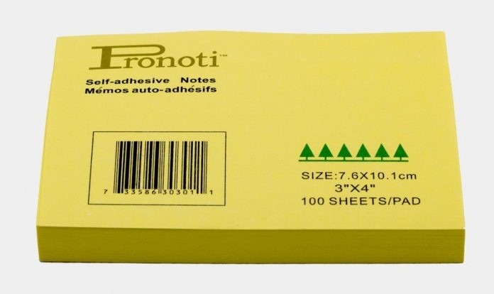 Giấy note 3 x 4 Pronoti