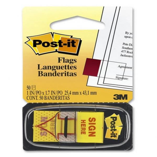 Giấy note Sign Here 3M